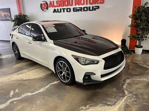 Used 2019 INFINITI Q50 Luxe w/ Cargo Package (L96) image 1