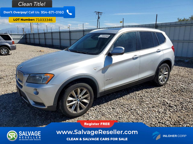 Used 2014 BMW X3 xDrive28i AWD/4WD image 1