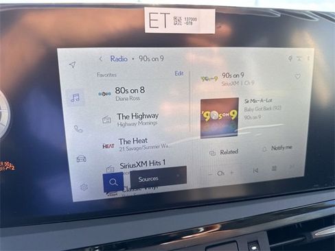 New 2025 Lexus ES 350 w/ Premium Package image 16