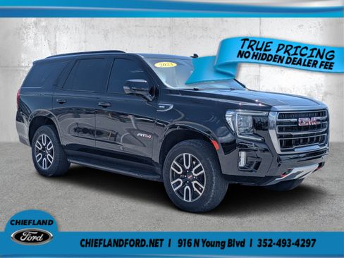 Used 2023 GMC Yukon AT4 w/ LPO, Floor Liner Package AWD/4WD image 1