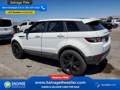 Used 2014 Land Rover Range Rover Evoque Pure Premium AWD/4WD image 3