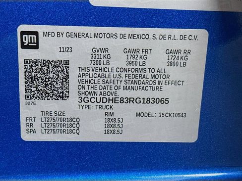 Used 2024 Chevrolet Silverado 1500 ZR2 w/ LPO, Dark Essentials Package image 32