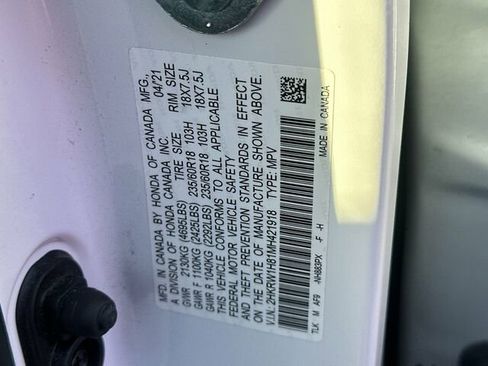 Used 2021 Honda CR-V EX-L image 35