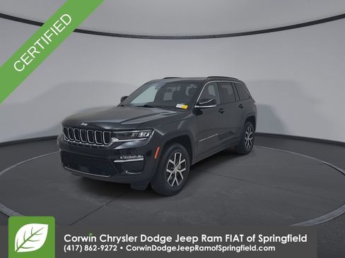 Certified 2025 Jeep Grand Cherokee Limited w/ Luxury Tech Group II AWD/4WD image 6