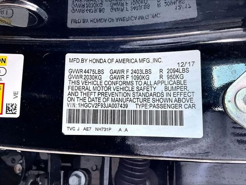 Used 2018 Honda Accord Touring image 16