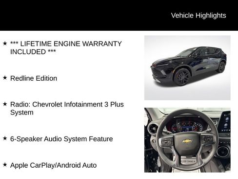 New 2025 Chevrolet Blazer LT w/ Redline Edition image 2