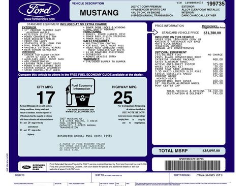 Used 2007 Ford Mustang GT image 26