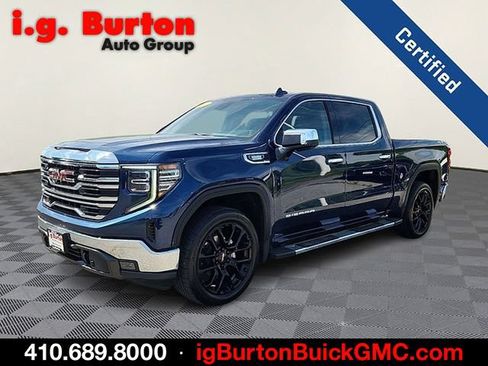 Certified 2023 GMC Sierra 1500 SLT w/ SLT Premium Package AWD/4WD image 3