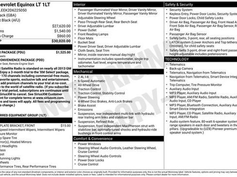 Used 2013 Chevrolet Equinox LT w/ All Star Package AWD/4WD image 36
