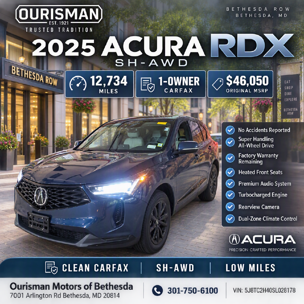 Used 2025 Acura RDX SH-AWD image 2
