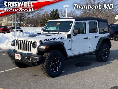 Used 2022 Jeep Wrangler Unlimited Rubicon 4xe image 1