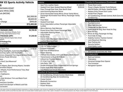 Used 2022 BMW X5 xDrive40i w/ M Sport Package AWD/4WD image 21