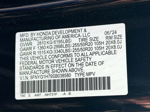 Used 2025 Honda Pilot Touring image 35