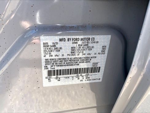 New 2025 Ford Maverick XL w/ Equipment Group 102A image 19