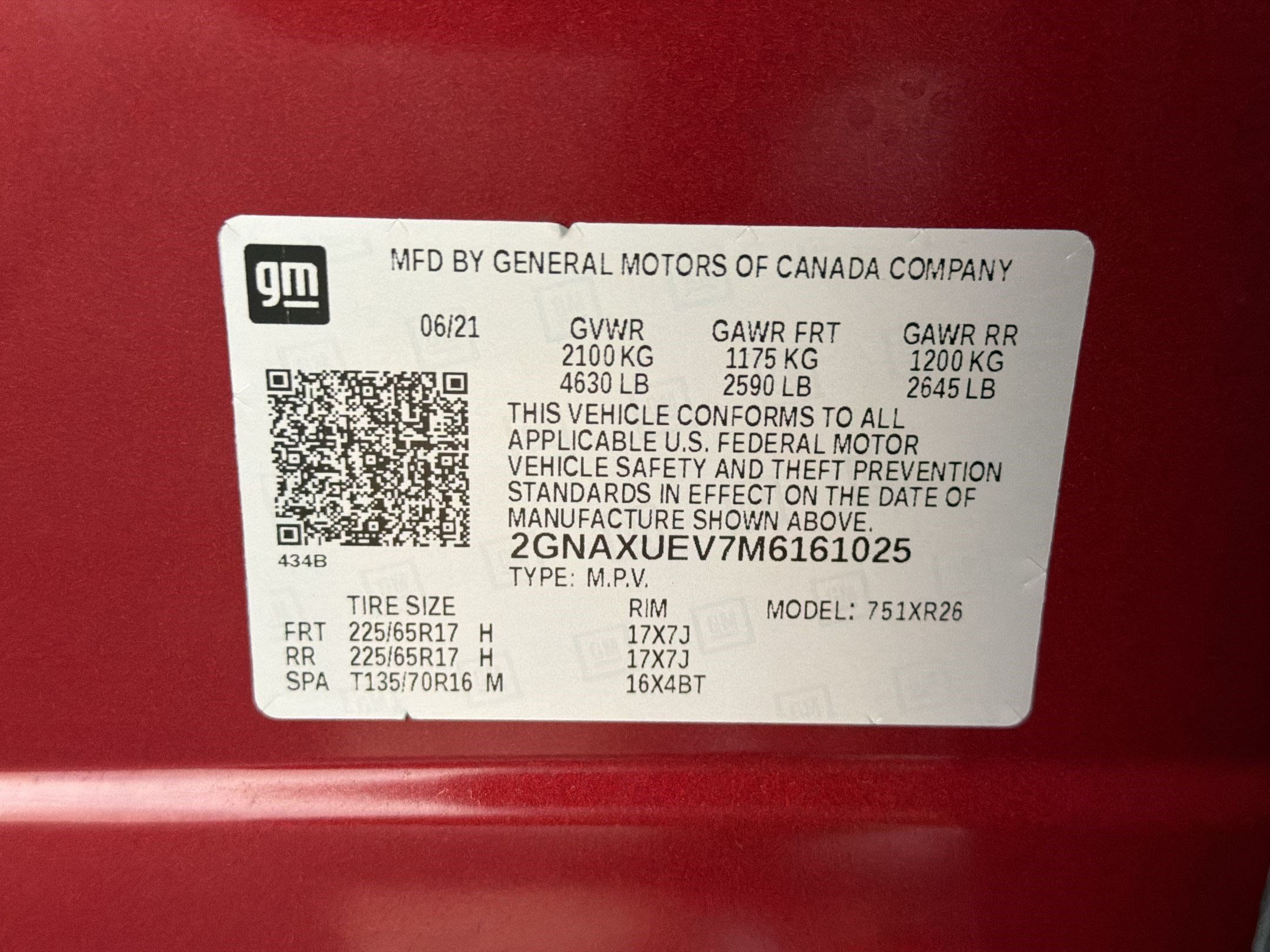 Used 2021 Chevrolet Equinox LT AWD/4WD image 23