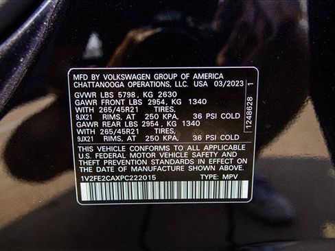Used 2023 Volkswagen Atlas Cross Sport SEL Premium R-Line AWD/4WD image 28