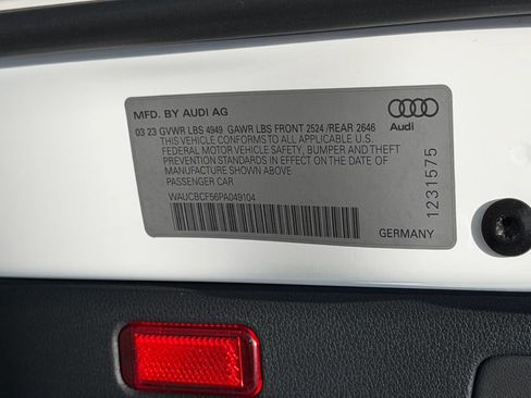 Used 2023 Audi A5 2.0T Premium Plus w/ Premium Plus AWD/4WD image 35