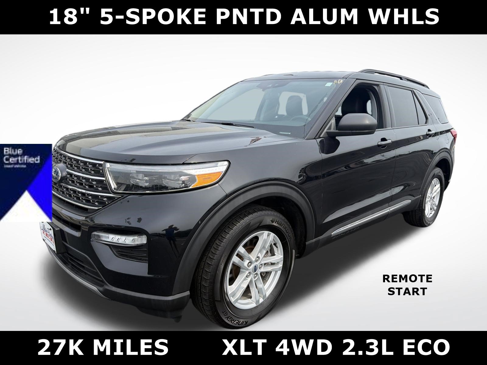Certified 2024 Ford Explorer XLT w/ Equipment Group 202A AWD/4WD image 1