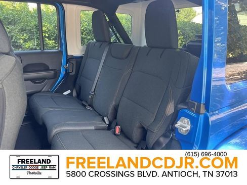 New 2024 Jeep Wrangler Sahara w/ Technology Group image 17