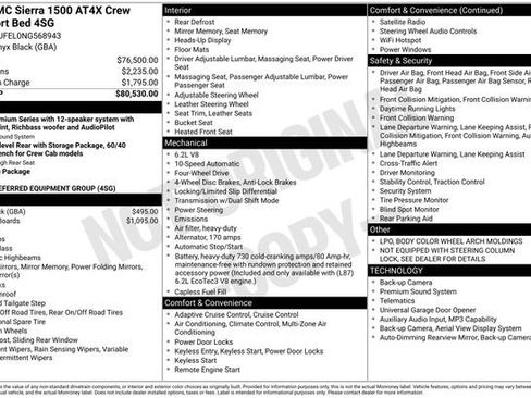 Used 2022 GMC Sierra 1500 AT4X AWD/4WD image 9