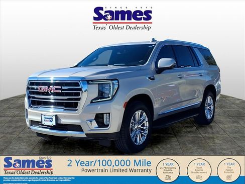 Used 2021 GMC Yukon SLT w/ SLT Luxury Plus Package image 2