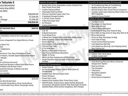 Used 2024 Kia Telluride S w/ S Sunroof Package image 7