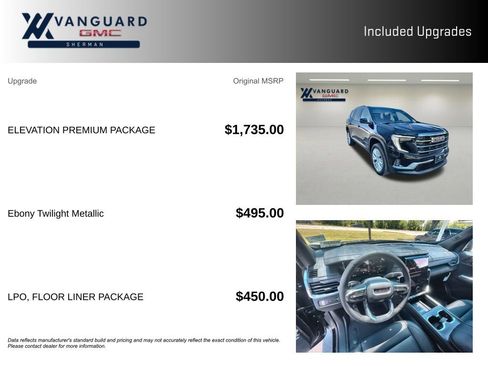 New 2026 GMC Acadia Elevation w/ Elevation Premium Package image 9