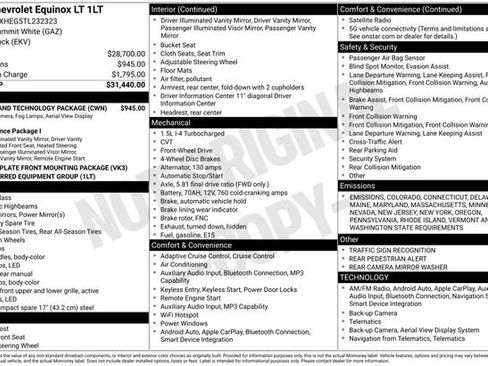 New 2026 Chevrolet Equinox LT w/ Safety and Technology Package image 5