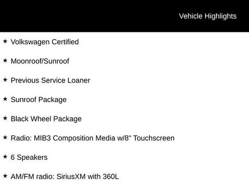 Certified 2025 Volkswagen Jetta SE w/ Sunroof Package image 6