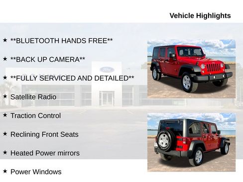 Used 2017 Jeep Wrangler Unlimited Sport w/ Quick Order Package 24S image 6