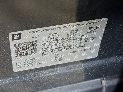 Used 2019 Chevrolet Equinox LT w/ Sun & Navigation Package FWD image 39