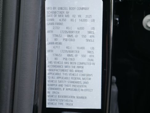 New 2025 Chevrolet Silverado 3500 W/T w/ WT Convenience Package AWD/4WD image 40