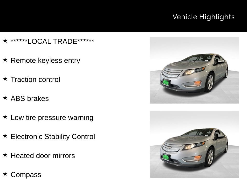 Used 2015 Chevrolet Volt FWD image 6