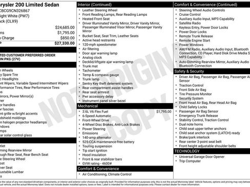 Used 2012 Chrysler 200 Limited FWD image 19