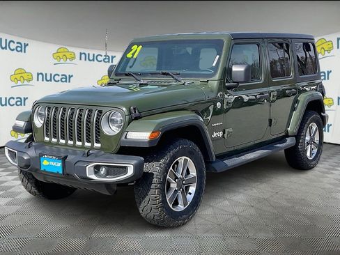 Used 2021 Jeep Wrangler Unlimited Sahara w/ Dual Top Group image 3