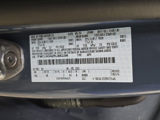 Used 2024 Ford Escape Active AWD/4WD image 36