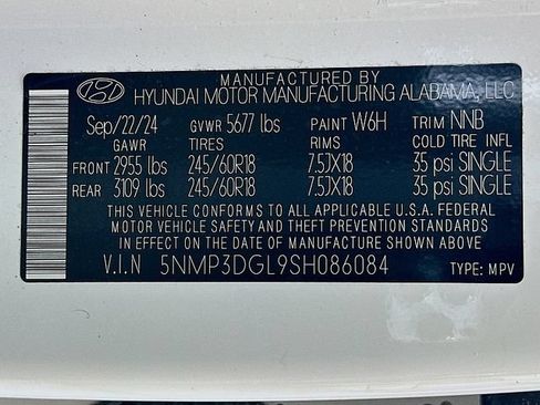 Certified 2025 Hyundai Santa Fe XRT AWD/4WD image 34