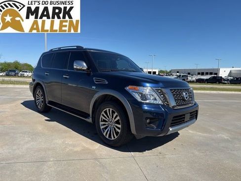Used 2018 Nissan Armada Platinum w/ Captain Seat Package image 1