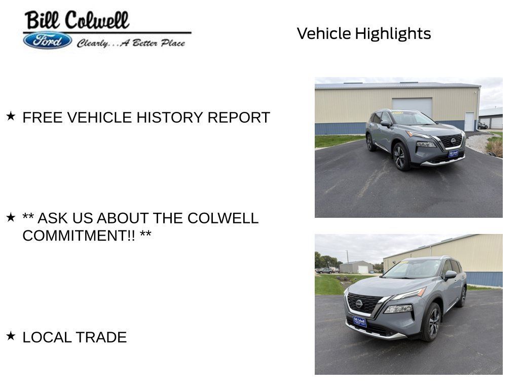 Used 2022 Nissan Rogue Platinum w/ Head-Up Display Package AWD/4WD image 11