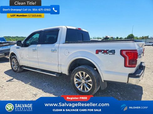 Used 2016 Ford F150 Lariat AWD/4WD image 3
