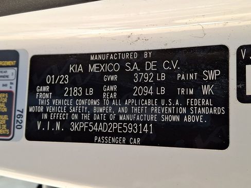 Certified 2023 Kia Forte GT-Line FWD image 26