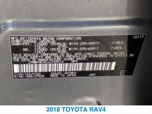 Used 2018 Toyota RAV4 XLE image 26