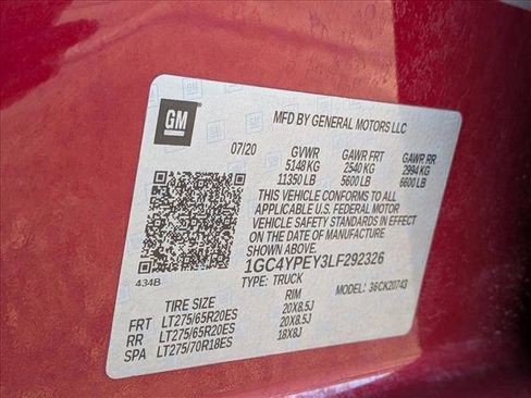 Used 2020 Chevrolet Silverado 2500 LTZ w/ LTZ Texas Edition image 25