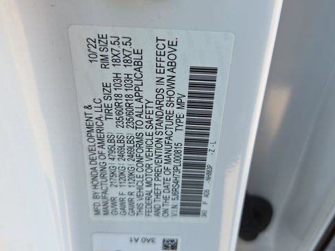 Used 2023 Honda CR-V EX-L image 29