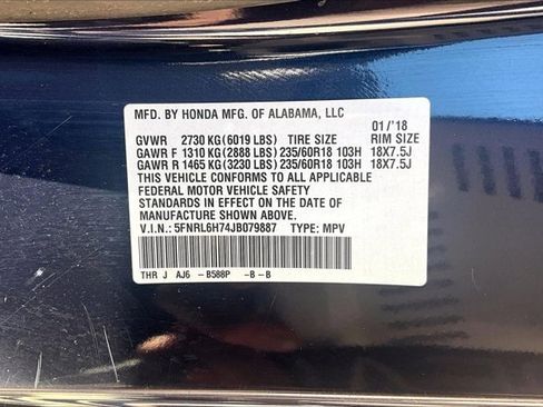 Used 2018 Honda Odyssey EX-L image 19