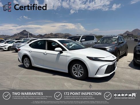 Used 2025 Toyota Camry LE FWD image 1