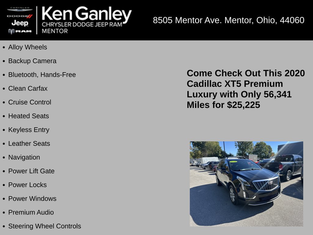 Used 2020 Cadillac XT5 Premium Luxury AWD/4WD image 5