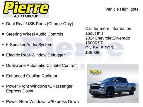 Used 2024 Chevrolet Silverado 1500 RST w/ Max Trailering Package AWD/4WD image 14