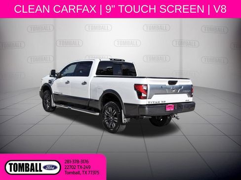 Used 2021 Nissan Titan Platinum Reserve w/ Off Road Protection Package AWD/4WD image 4