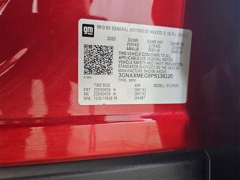 Certified 2023 Chevrolet Equinox RS w/ RS Leather Package image 40